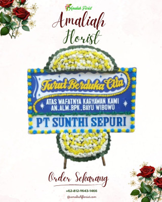Papan Bunga Duka di Bomakia