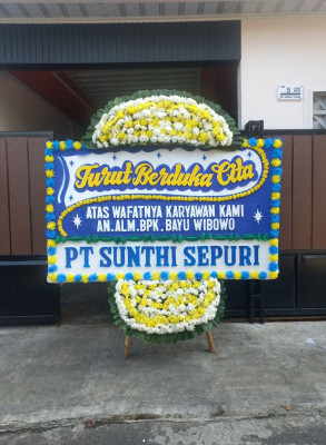 Papan Bunga Duka di Bomakia