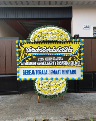 Papan Bunga Duka di Bomakia