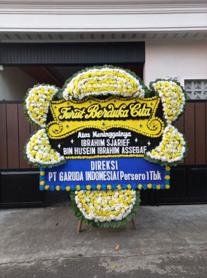 Papan Bunga Duka di Bomakia